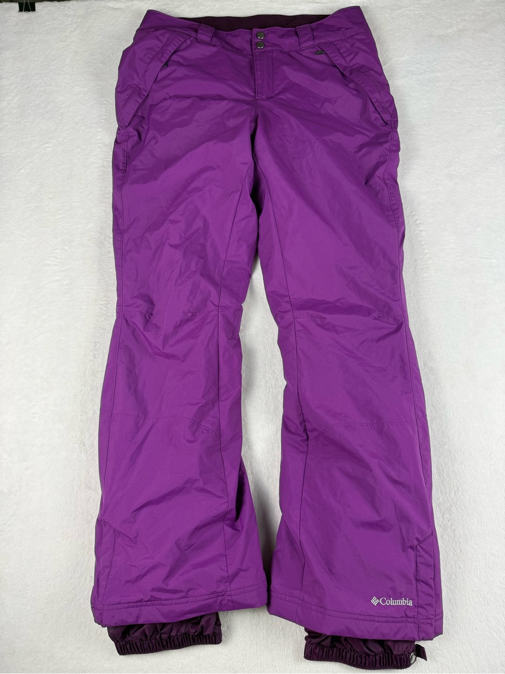 Columbia Insulated Ski Pants Polar Eclipse Snow Pants Magenta Women’s Medium